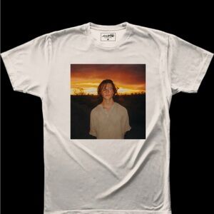 White Graphic T-Shirt David kushner